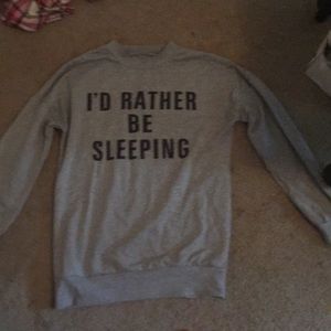 Long sleeve gray shirt